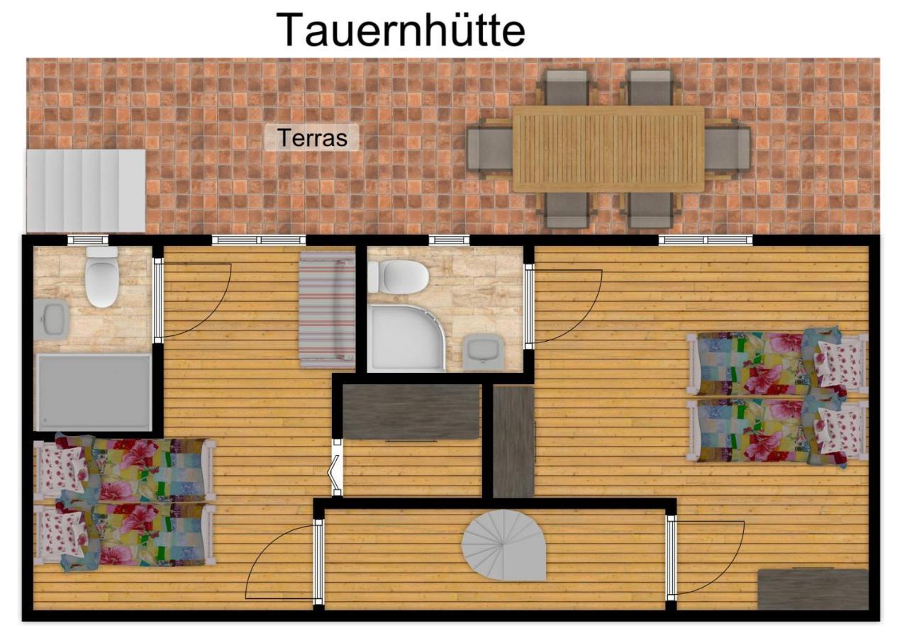 Tauernhuette Villa Piesendorf Eksteriør bilde